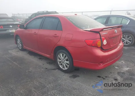2009 Toyota Corolla S from USA, damaged, VIN 1NXBU40E19Z087165